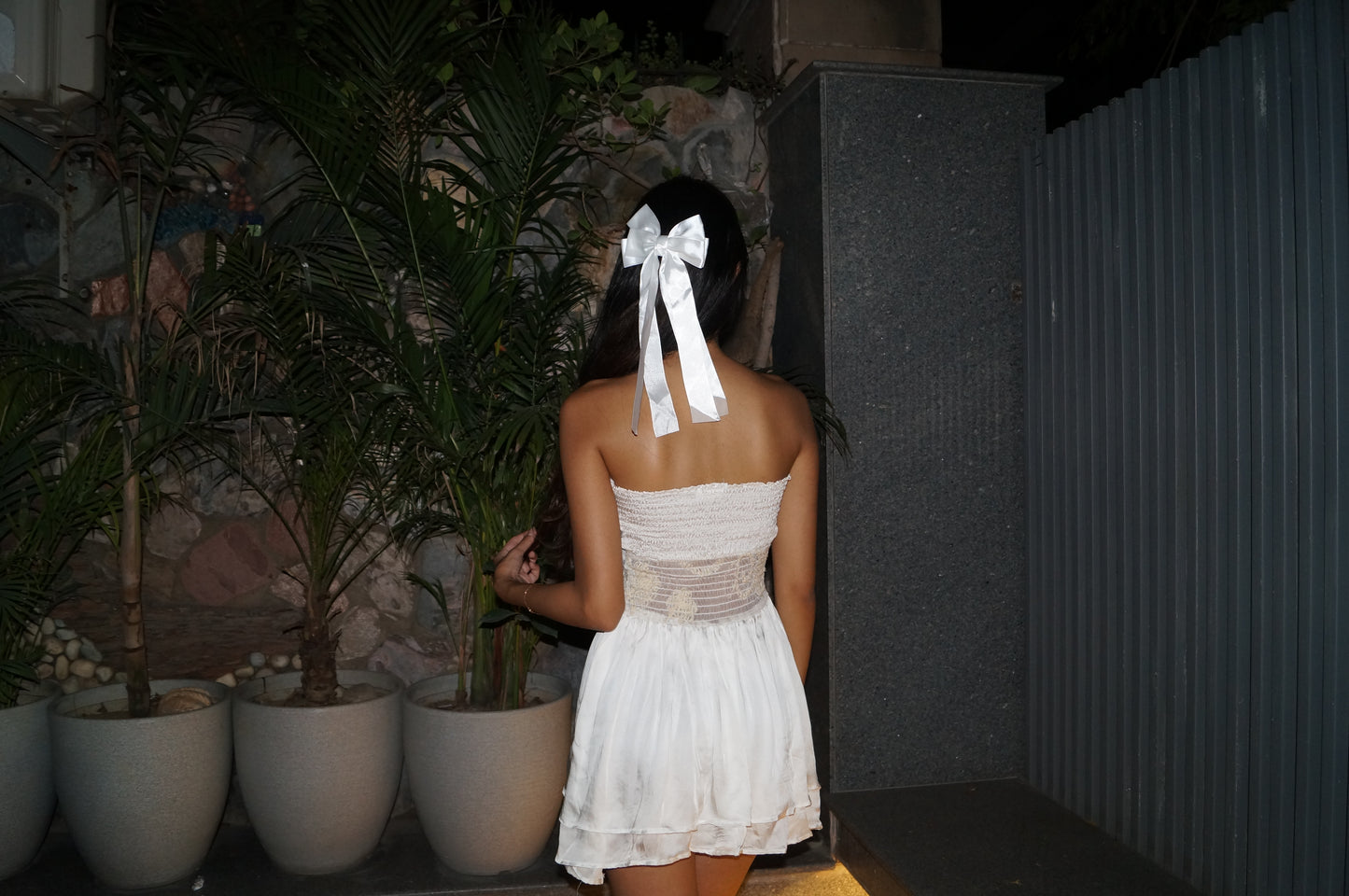 Corset Satin Dress