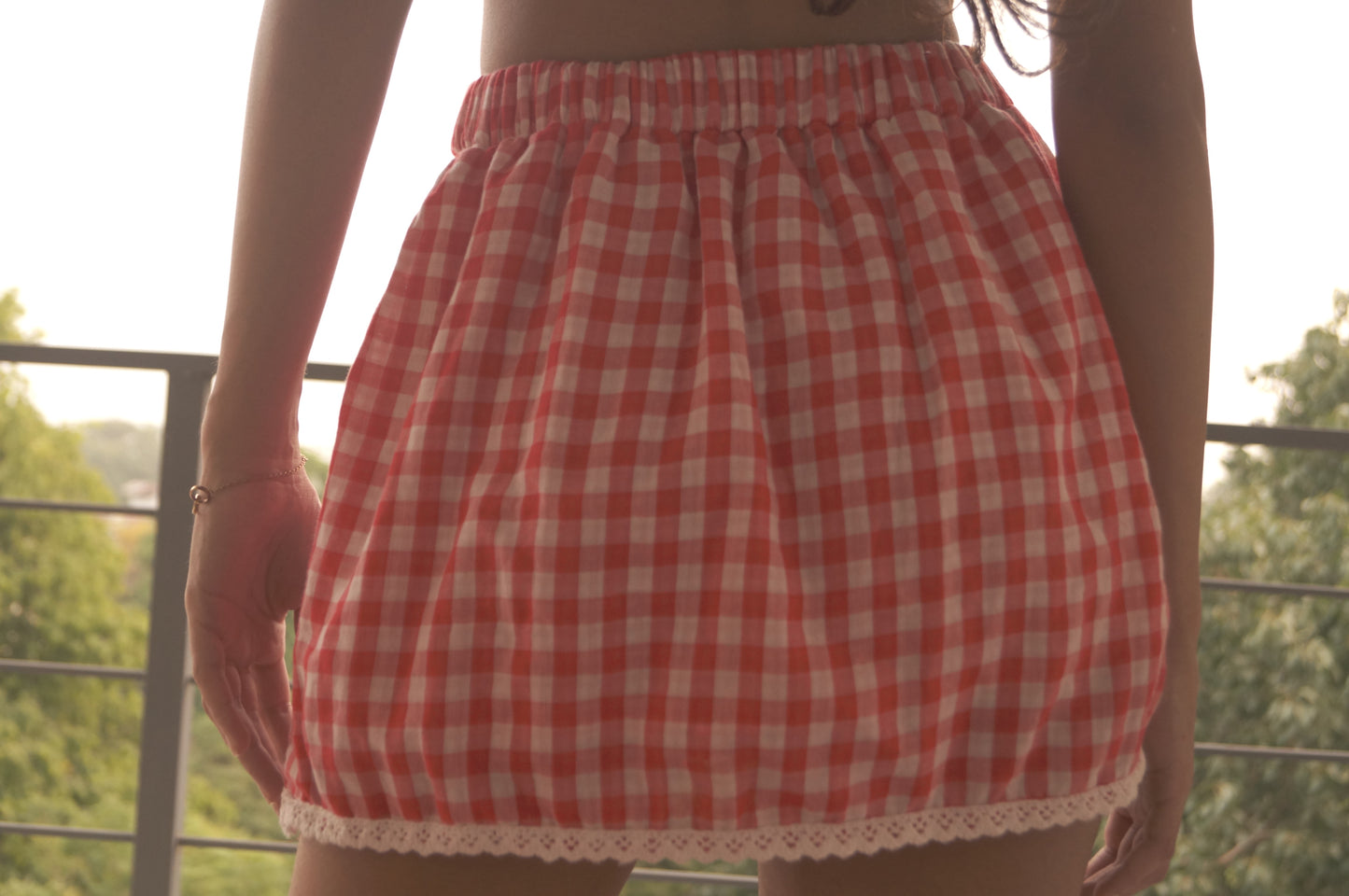 Gingham Skirt