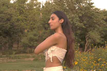 Asymmetrical Ruffle Top