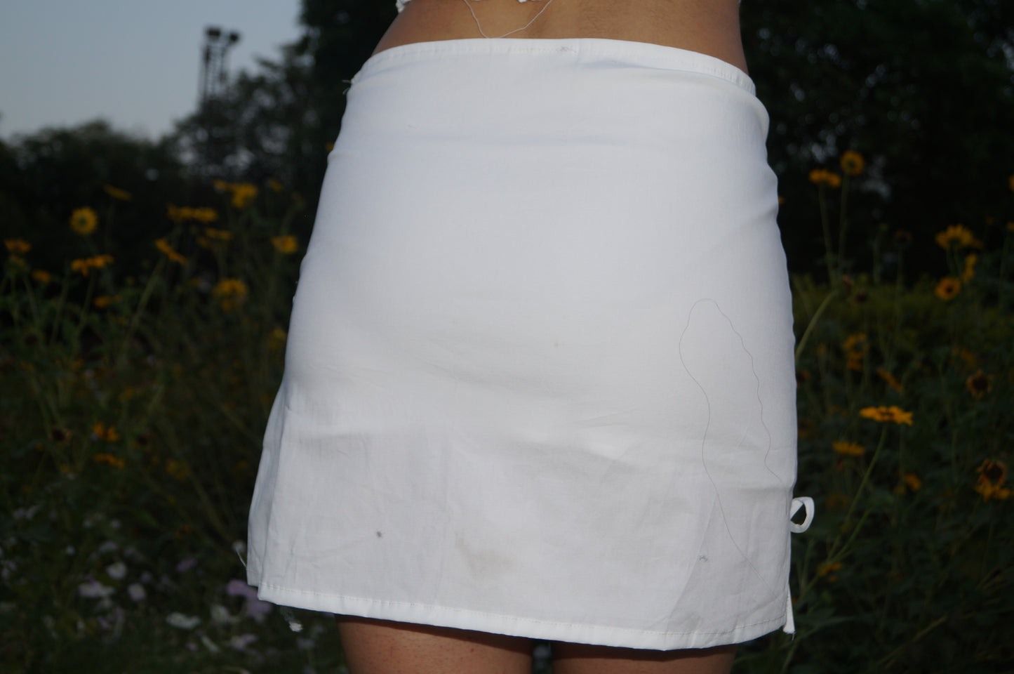 Mini Skirt with Bow Detail